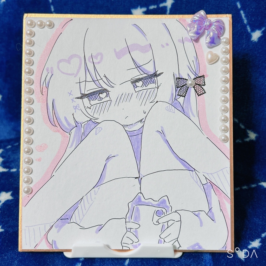 オリキャラ　色紙