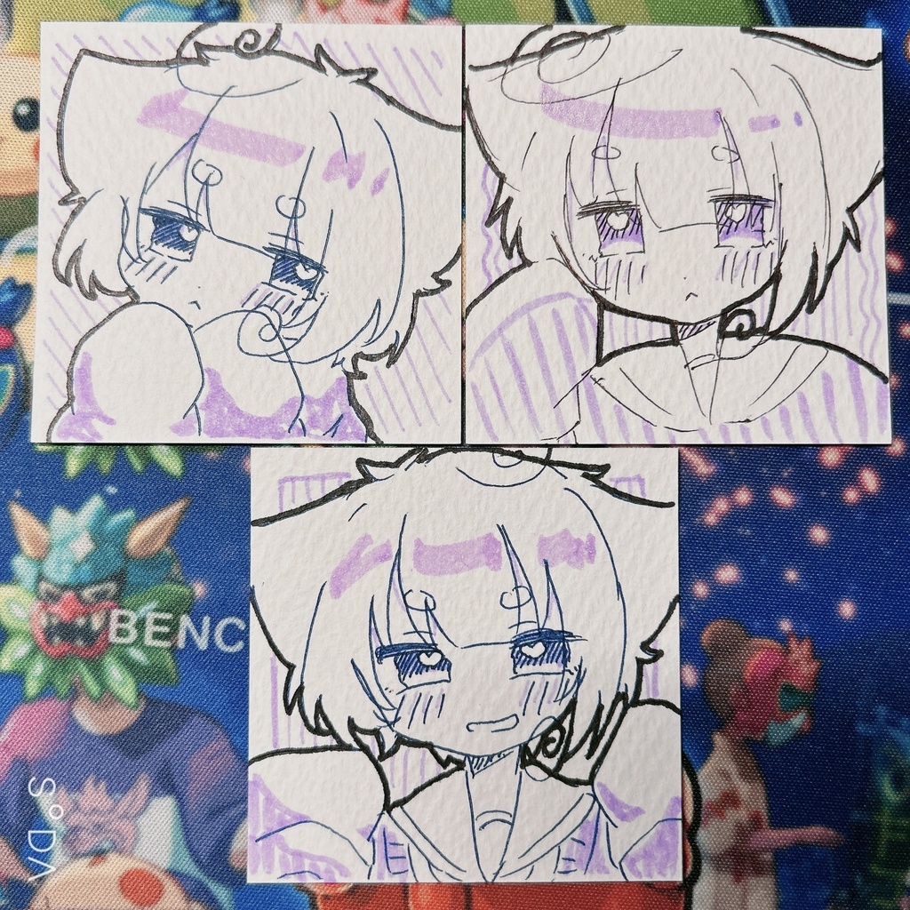 オリキャラ　イラストカード
