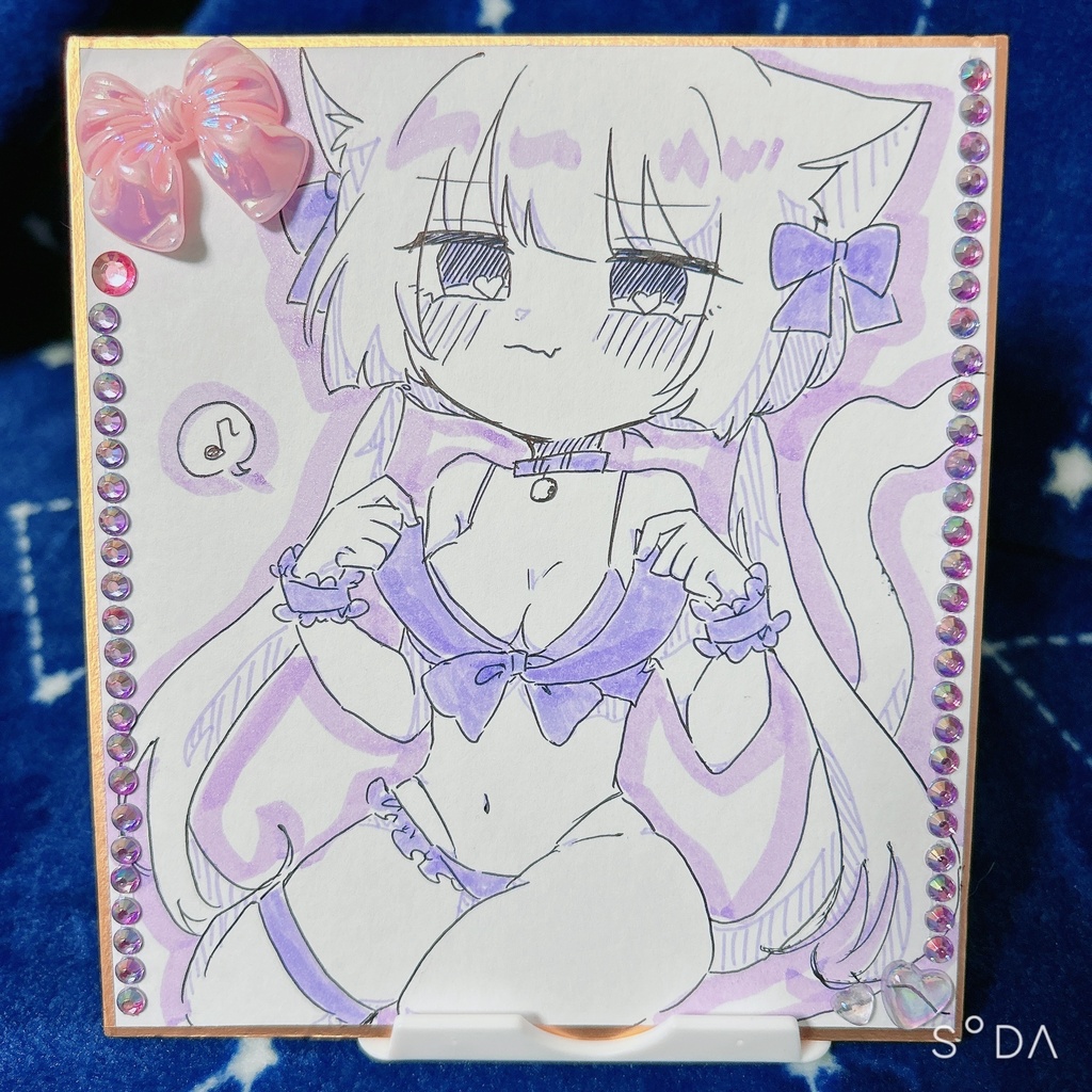 オリキャラ　色紙