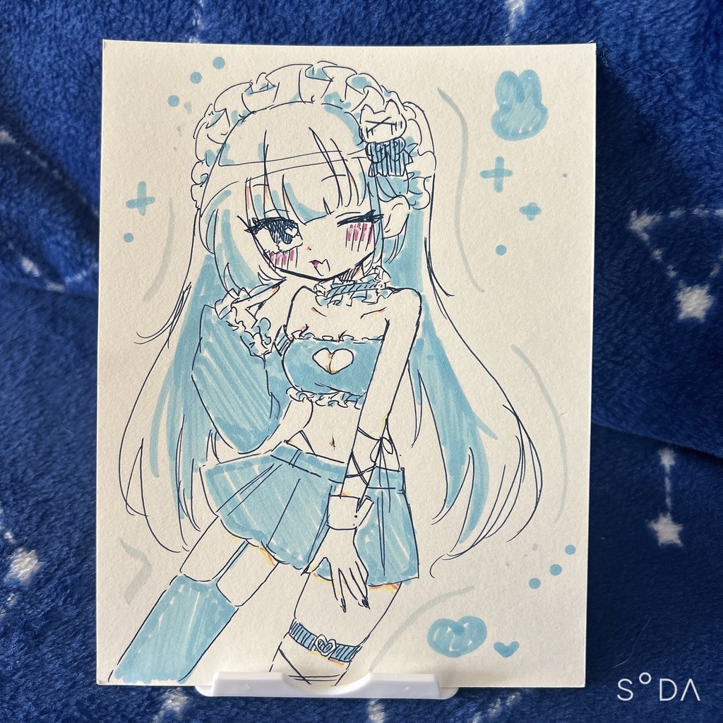 オリキャラ　イラストカード