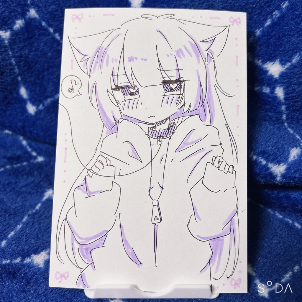 オリキャラ　ポストカード