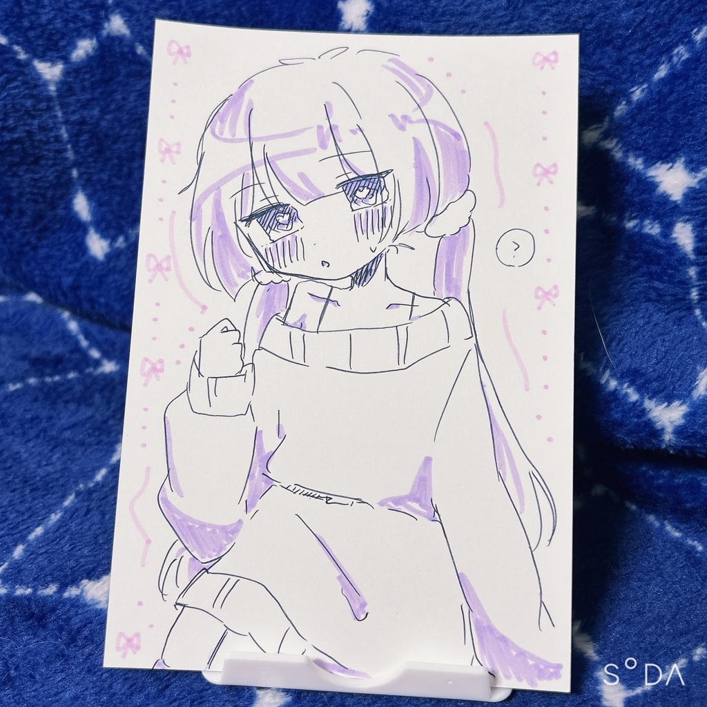オリキャラ　ポストカード