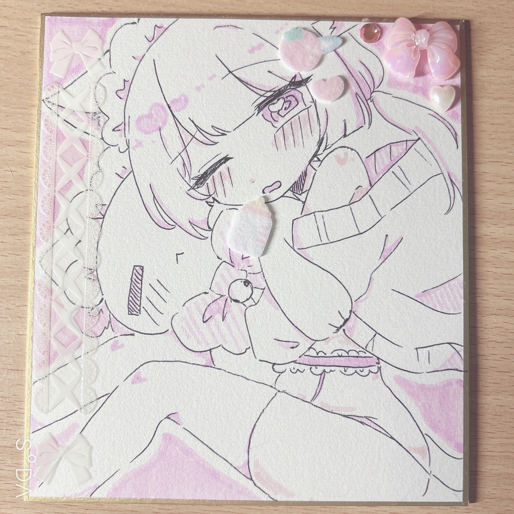オリキャラ　色紙