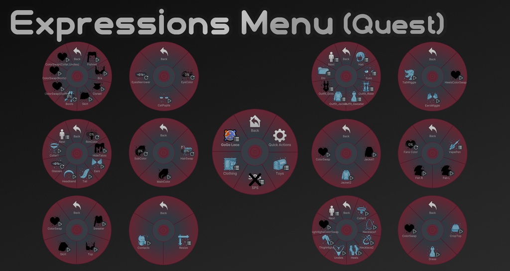 -Lucy- โPC + Quest + Middle โ SPS โ FaceTracking ๐