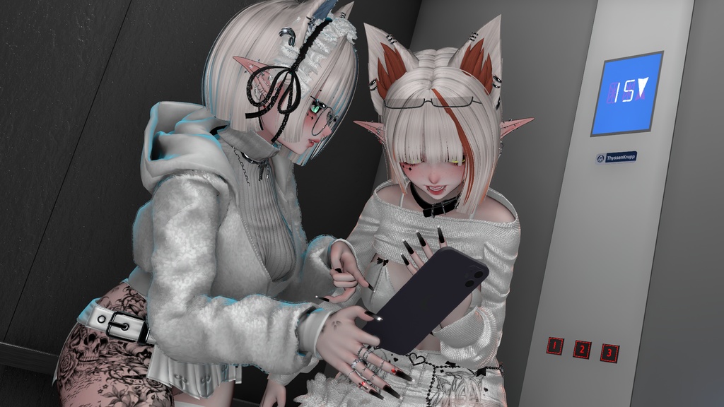 -Lucy- โPC + Quest + Middle โ SPS โ FaceTracking ๐