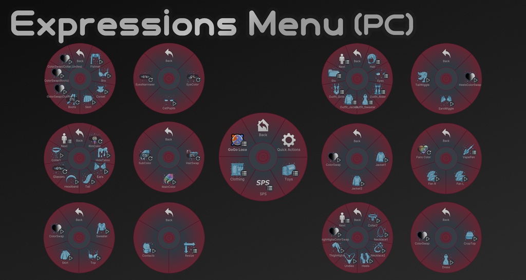 -Lucy- โPC + Quest + Middle โ SPS โ FaceTracking ๐