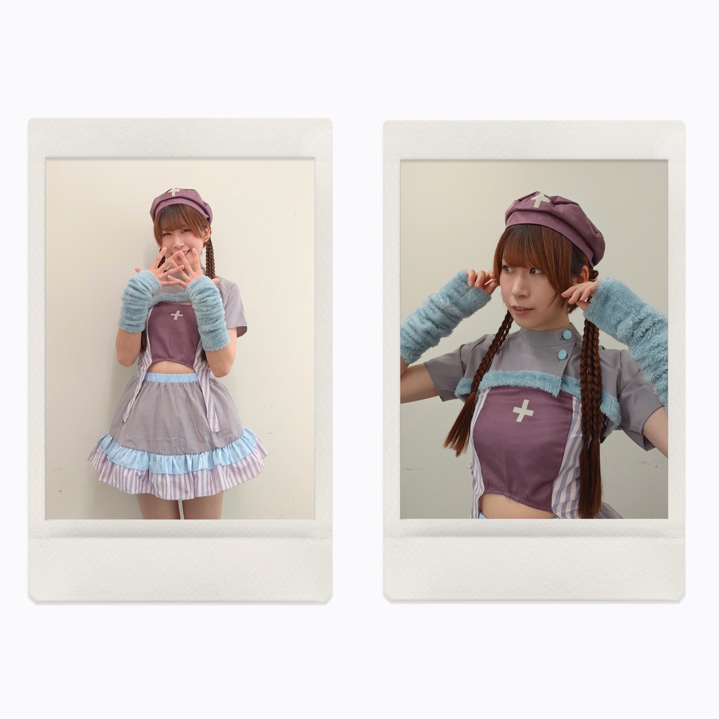 ランダムチェキ2枚セット（サイン+落書き付）