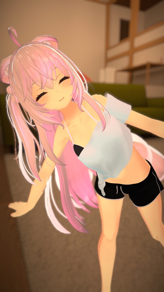 【8アバター対応】ワンオフドルフィンパンツ