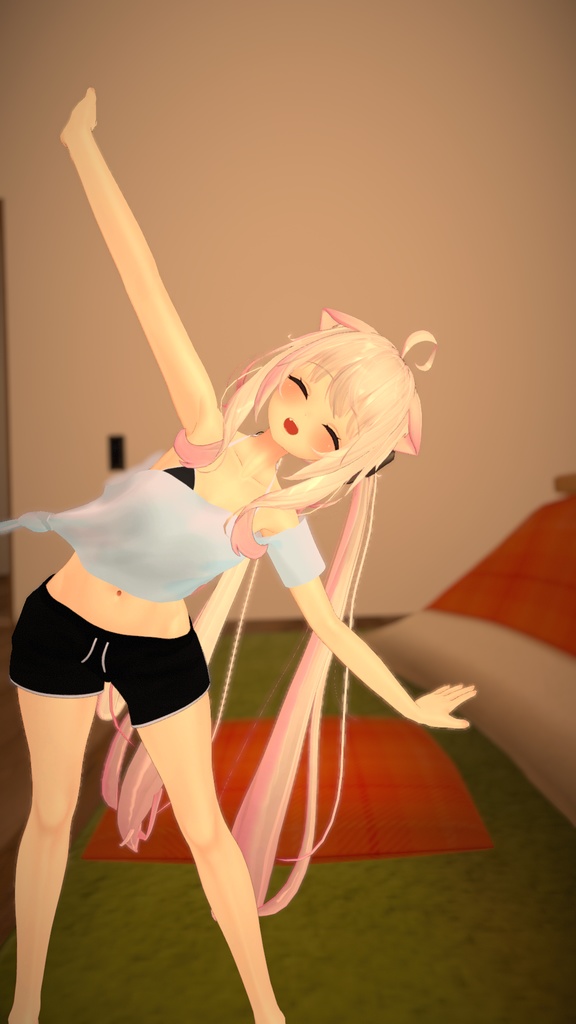 【8アバター対応】ワンオフドルフィンパンツ