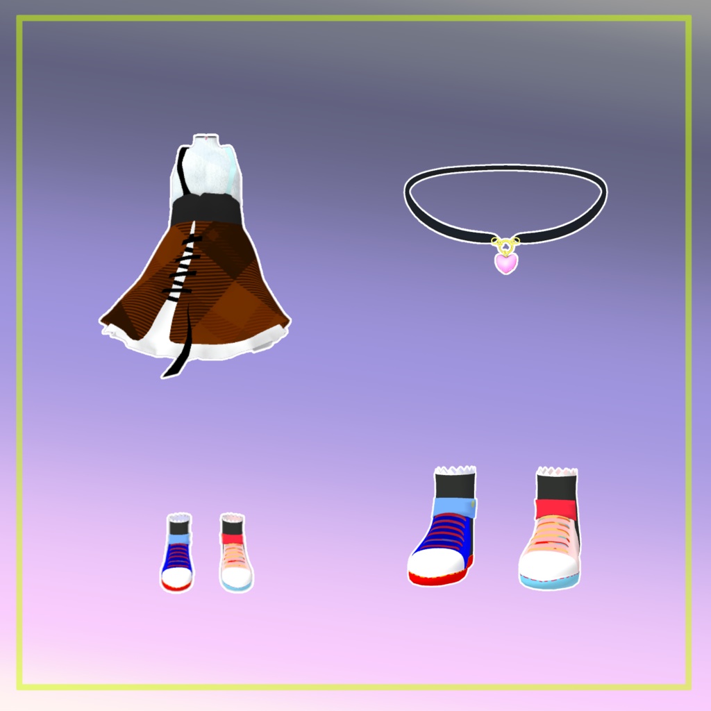 【3アバター対応】うぃんたーかじゅある