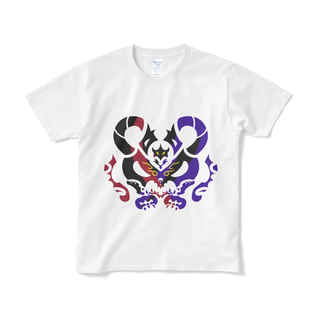 エンブレムTシャツ(悪魔モチーフ)