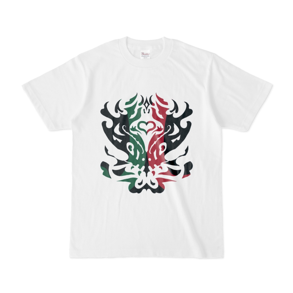 何かお面のようなTシャツ