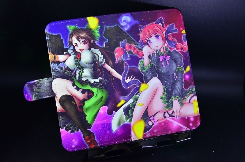 フルプリント手帳型スマホケース「火焔猫燐」