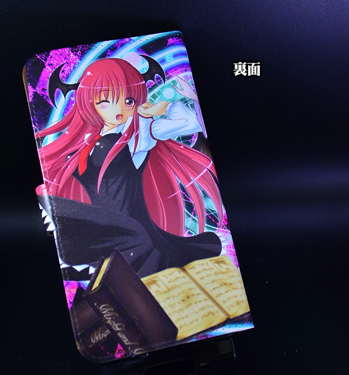 フルプリント手帳型スマホケース「パチュリー・小悪魔」