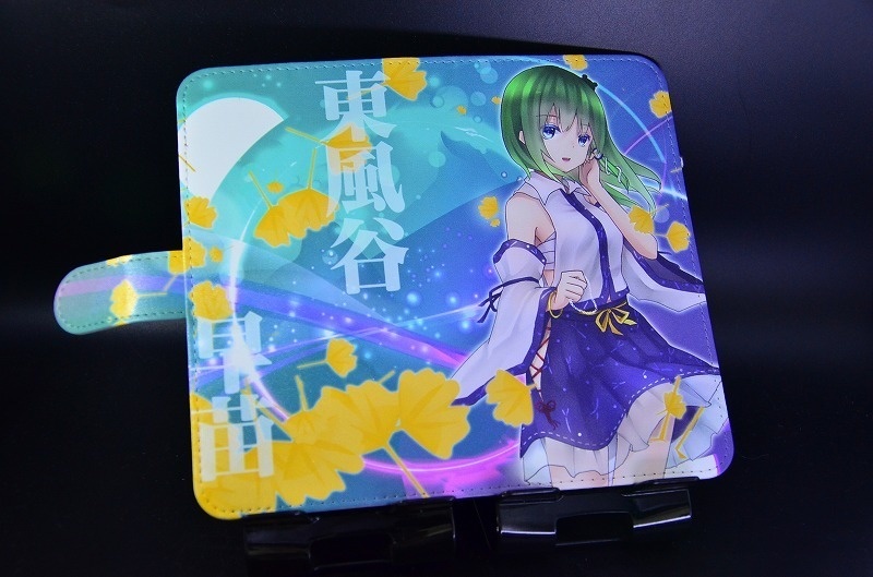 フルプリント手帳型スマホケース「東風谷早苗」