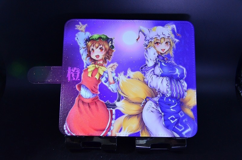 フルプリント手帳型スマホケース「八雲藍・橙」