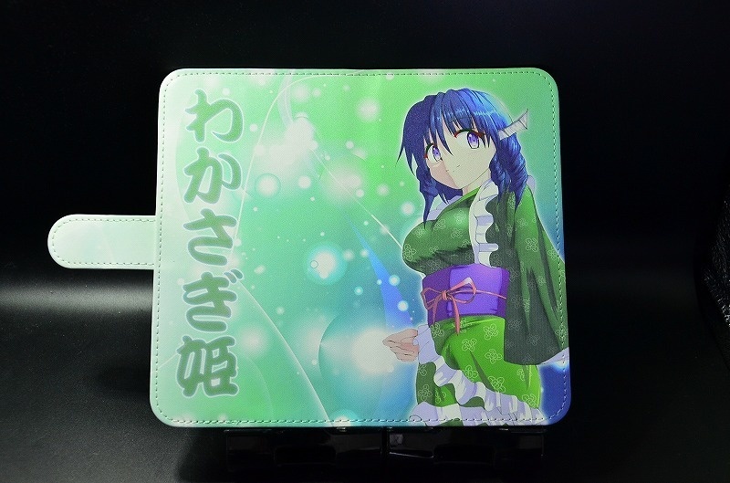 フルプリント手帳型スマホケース「わかさぎ姫」