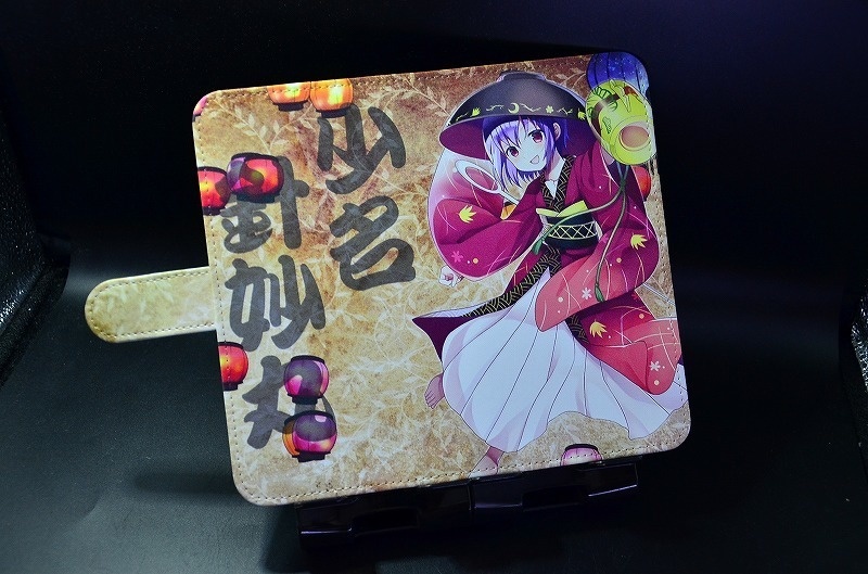 フルプリント手帳型スマホケース「少名針妙丸」