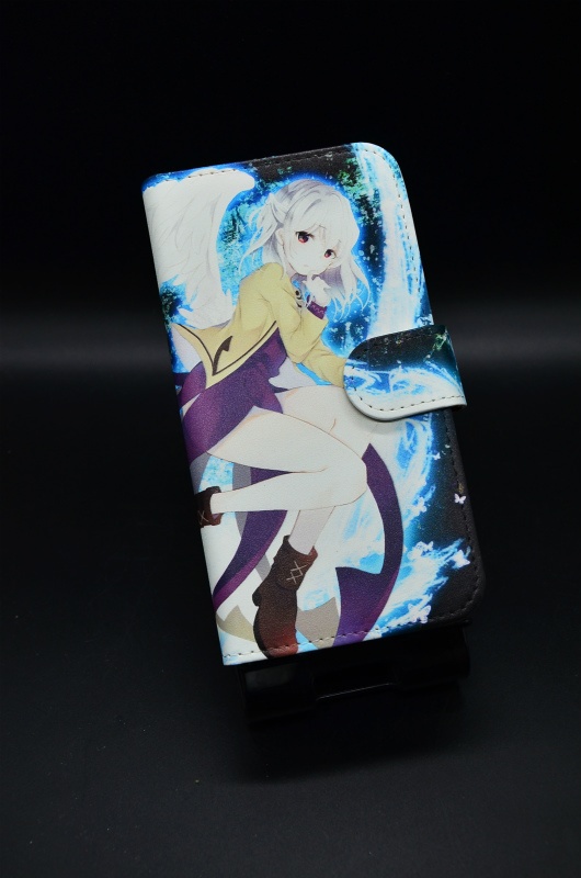 フルプリント手帳型スマホケース「稀神サグメ」