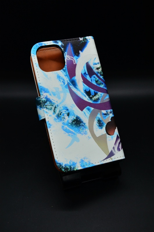 フルプリント手帳型スマホケース「稀神サグメ」