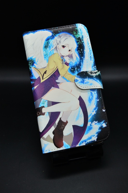 フルプリント手帳型スマホケース「稀神サグメ」