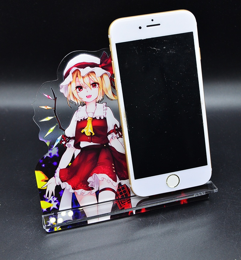 自家製アクリルスマホスタンド「フラン」