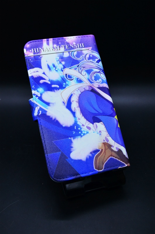 フルプリント手帳型スマホケース「比那名居天子」