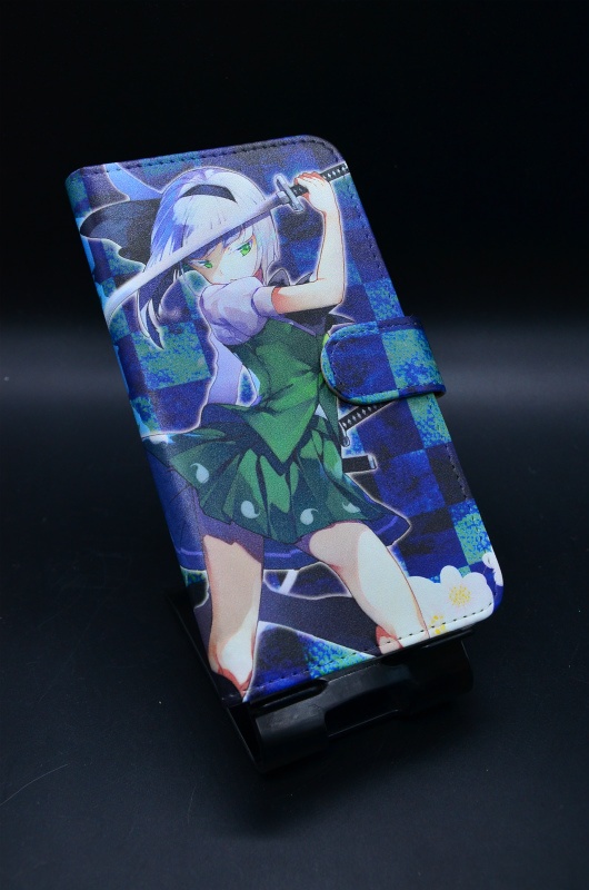 フルプリント手帳型スマホケース「妖夢v2」