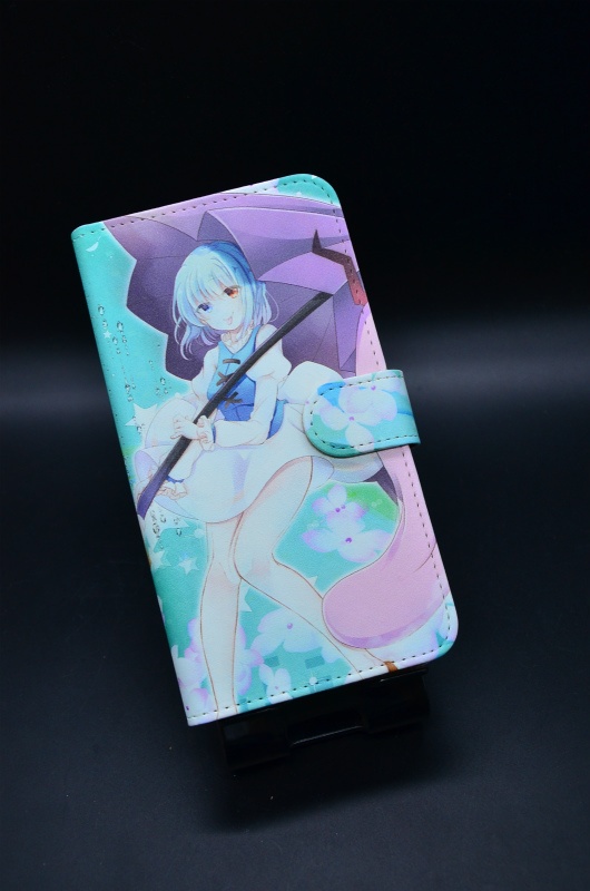 フルプリント手帳型ケース「小傘」