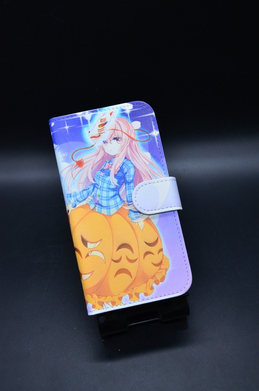 フルプリント手帳型ケース「こころ」