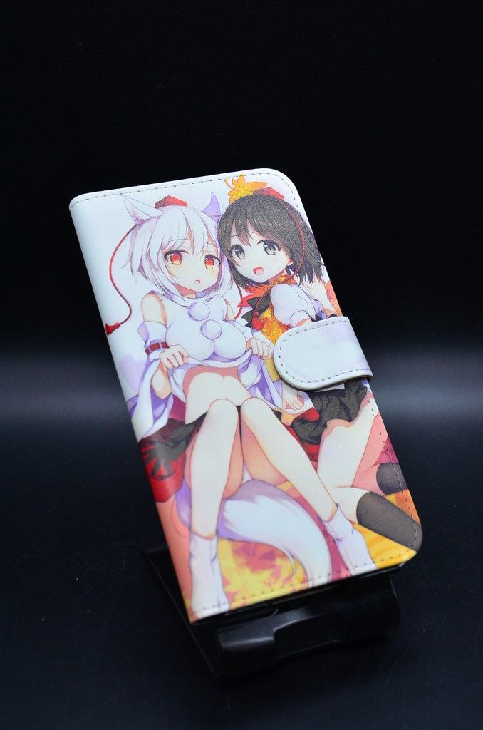 フルプリント手帳型スマホケース「射命丸・椛(SPver)」