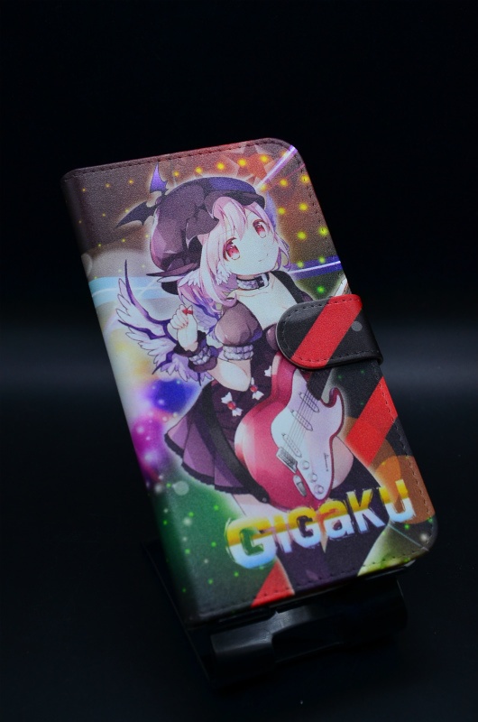 フルプリント手帳型スマホケース「鳥獣伎楽」