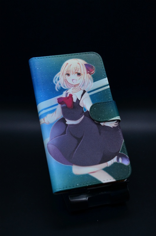 フルプリント手帳型スマホケース「ルーミア」