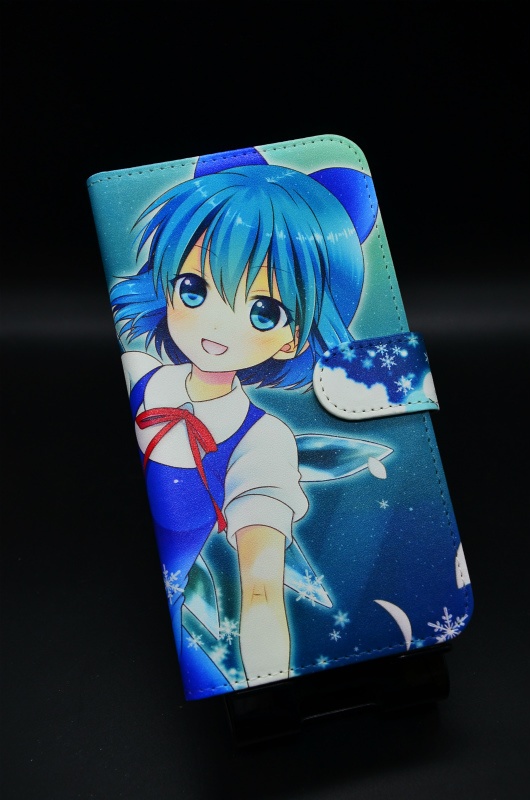 フルプリント手帳型スマホケース「チルノ」