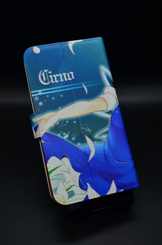フルプリント手帳型スマホケース「チルノ」