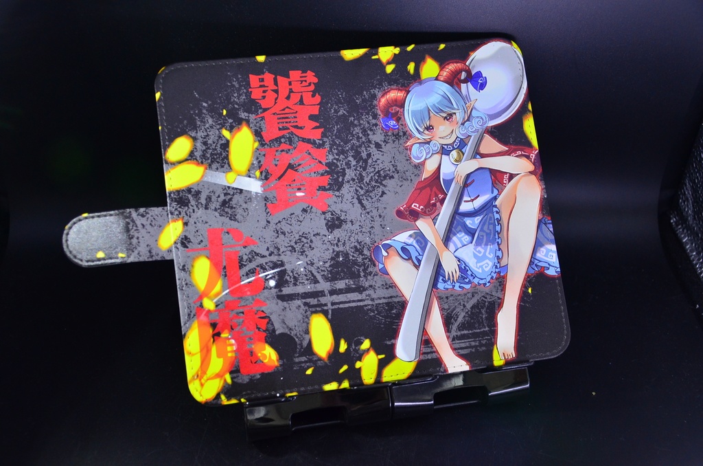 フルプリント手帳型スマホケース「饕餮尤魔」