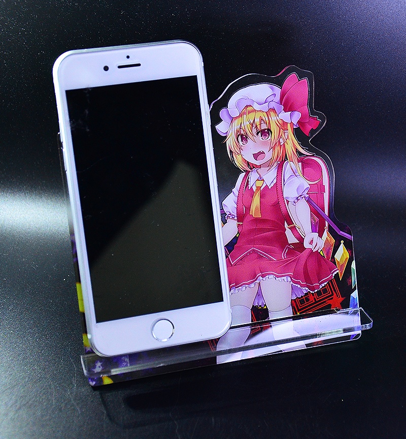 自家製アクリルスマホスタンド「フラン(ver3)」