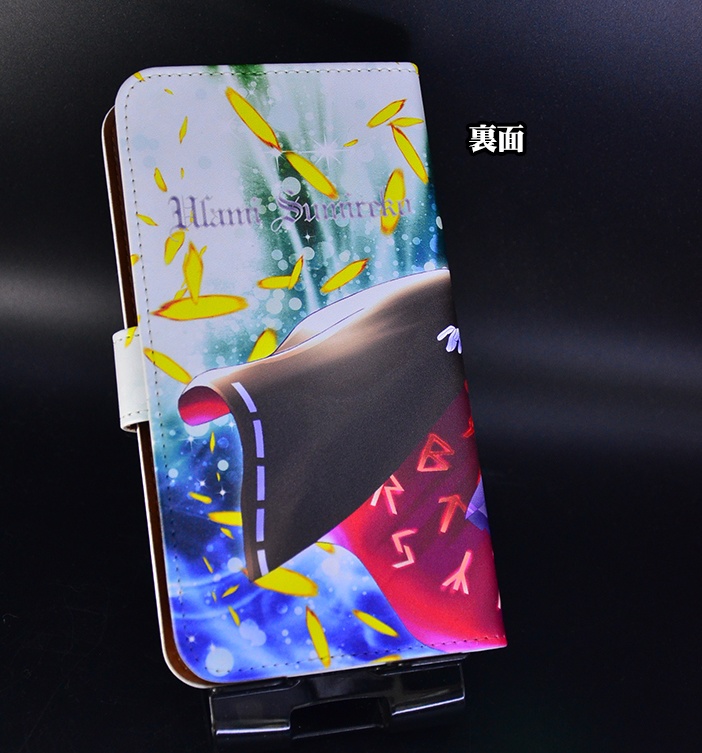 フルプリント手帳型スマホケース「宇佐見董子」