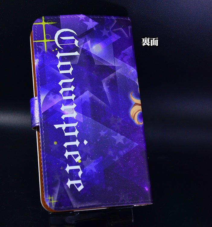 フルプリント手帳型スマホケース「クラウンピース」