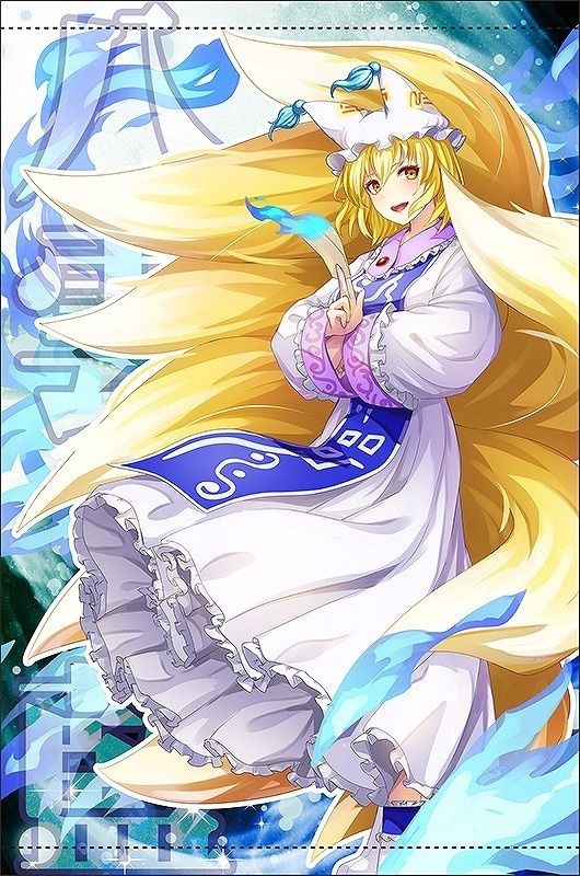 B2サイズタペストリー「八雲藍(ver2)」