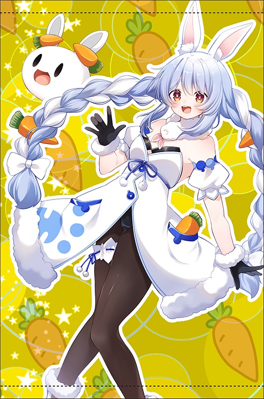 B2サイズタペストリー「兎田ぺこら」