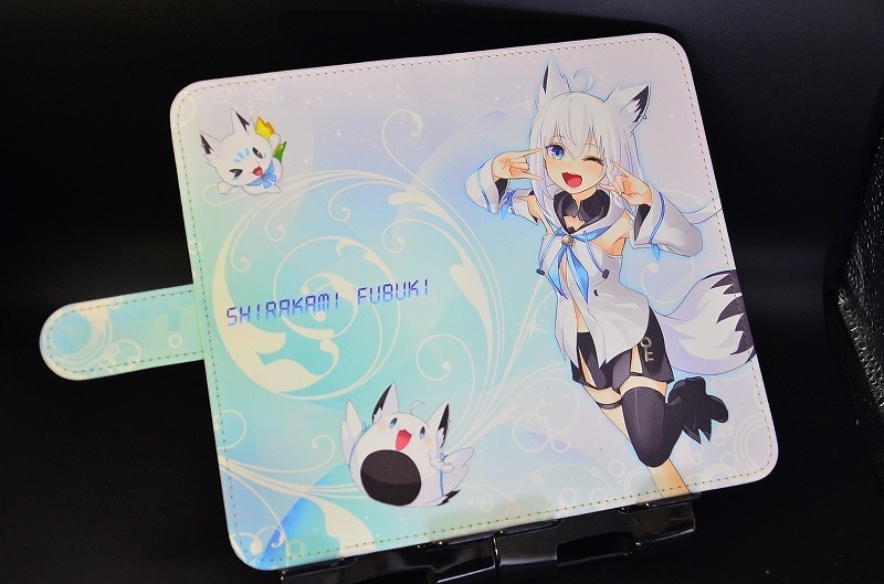 フルプリント手帳型スマホカバー「白上フブキ」