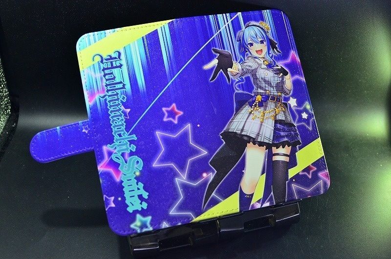 フルプリント手帳型スマホカバー「星街すいせい」