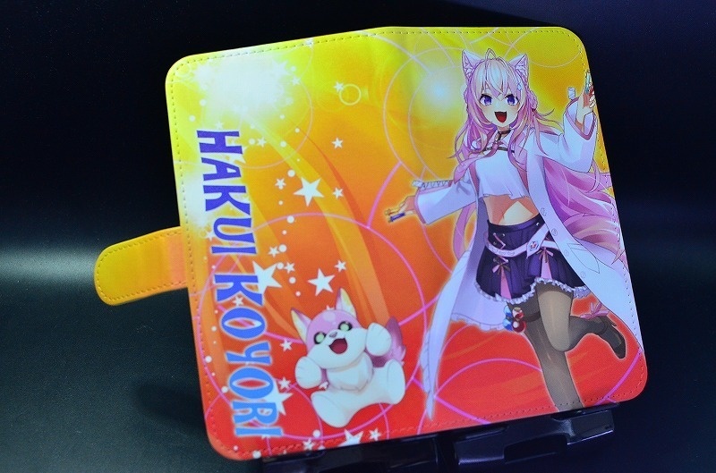 フルプリント手帳型カバー「博衣こより」