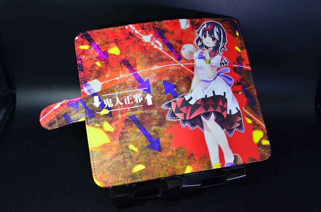 フルプリント手帳型スマホケース「鬼人正邪」