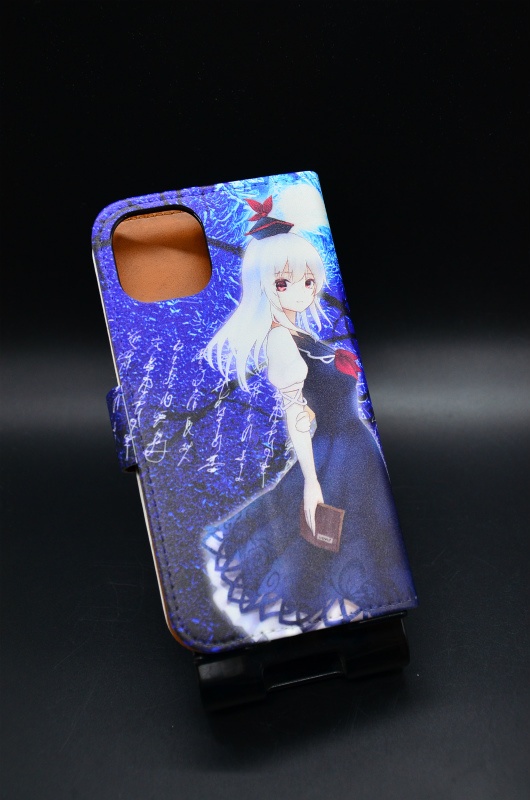 フルプリント手帳型スマホケース「妹紅&慧音」