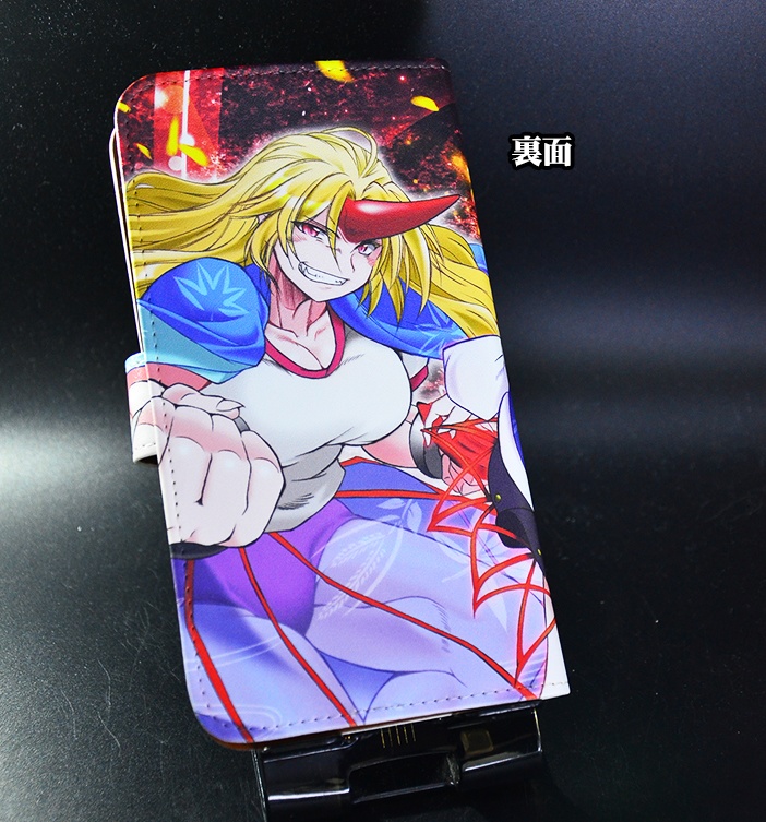 フルプリント手帳型スマホケース「パルスィ・勇義」