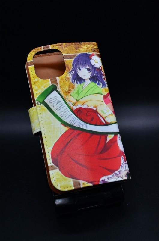 フルプリント手帳型スマホケース「小鈴・阿求」