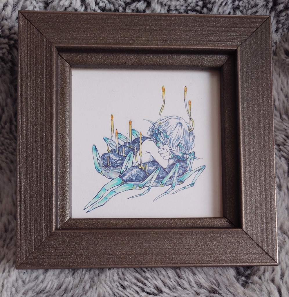 原画「冬虫夏草」
