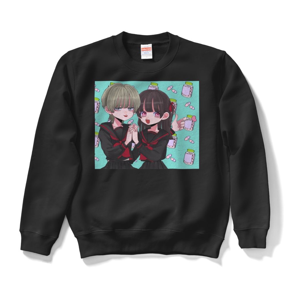 ♀×♀スウェット